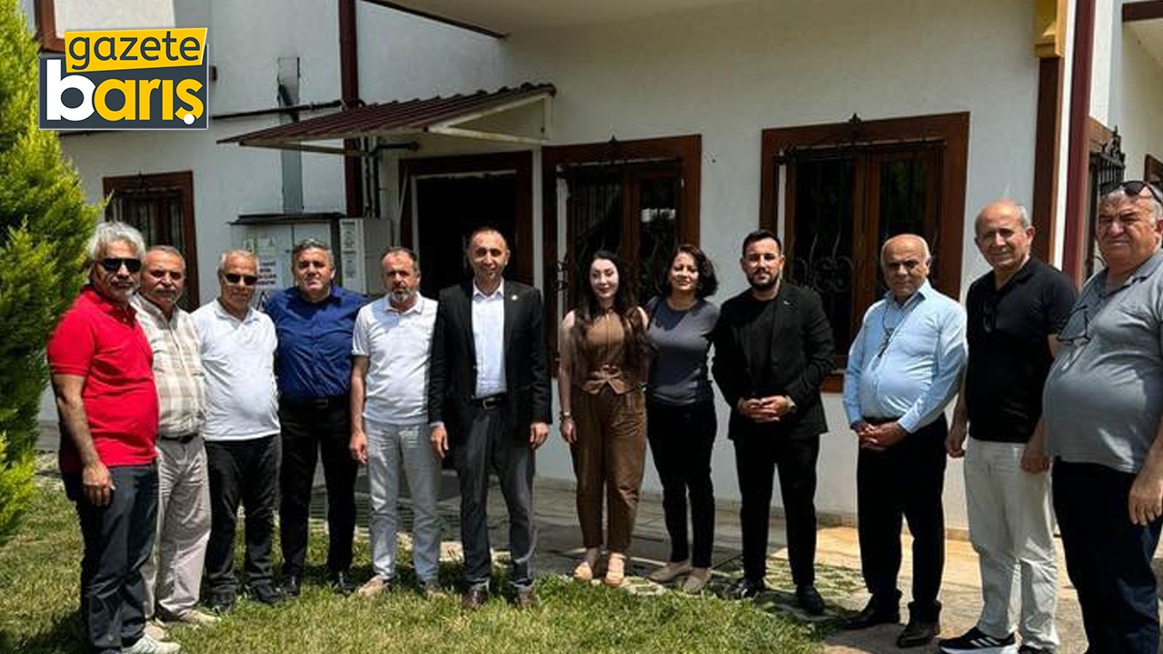 CHP’liler muhtarın sorunlarını dinledi