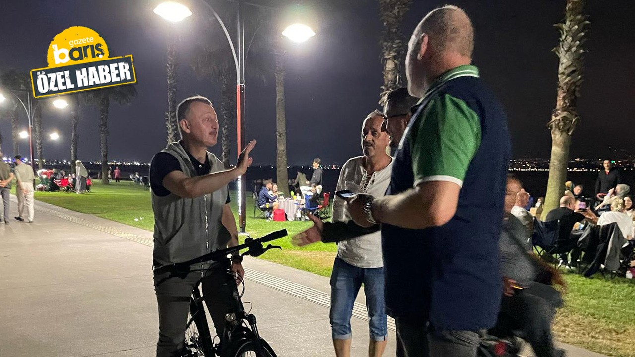 “Hem geziyorum hem gözlemliyorum” Büyükakın, bisikletiyle Seka Park’ta