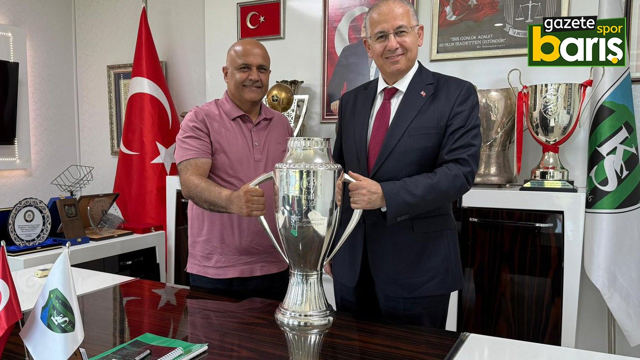 Kocaelispor’a rektörden şampiyonluk ziyareti