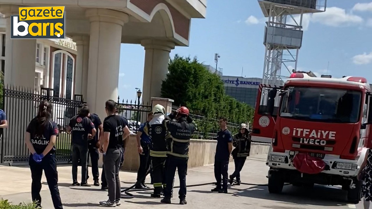 İzmit’te benzinli intihar girişimi