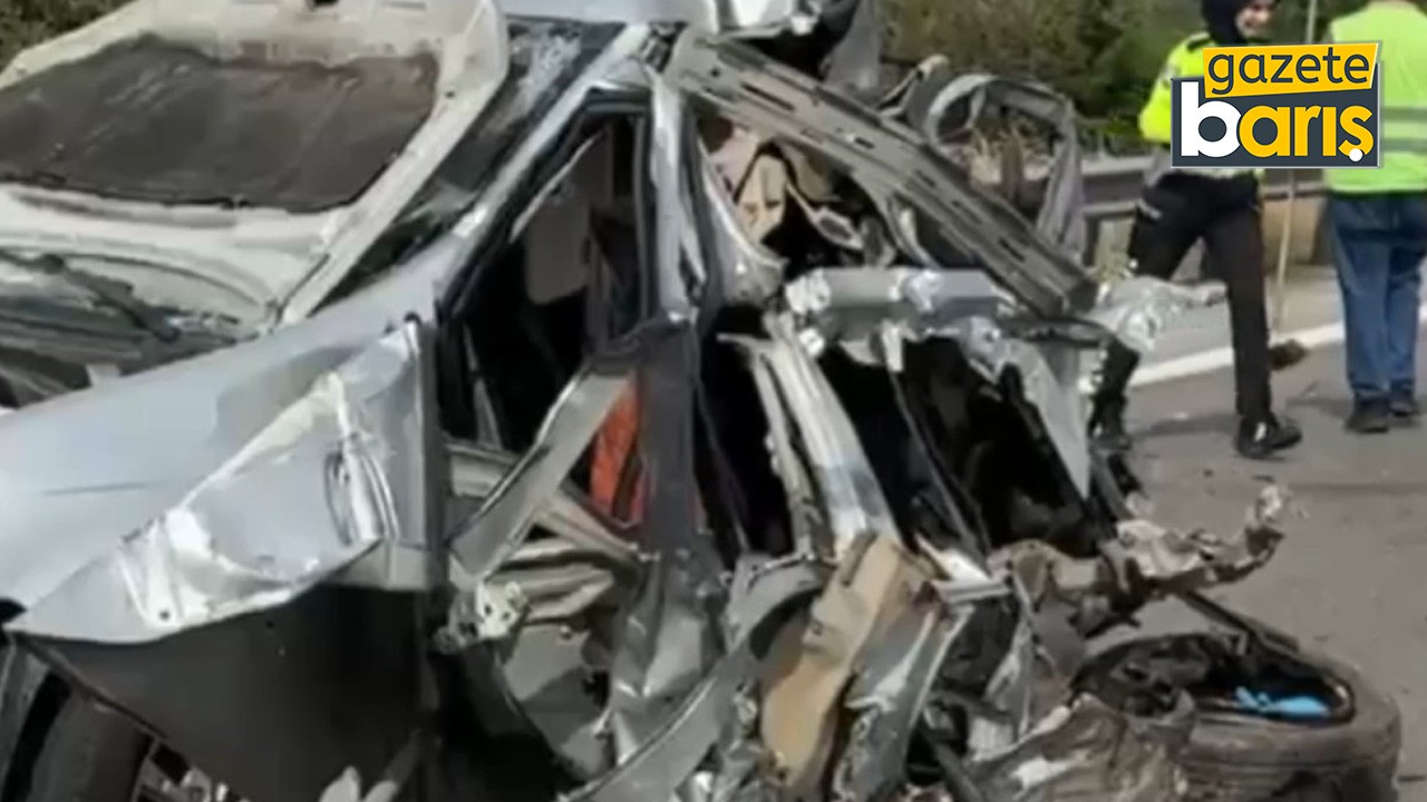 Kocaeli’de yolcu otobüsü kaza yaptı: Yaralılar var