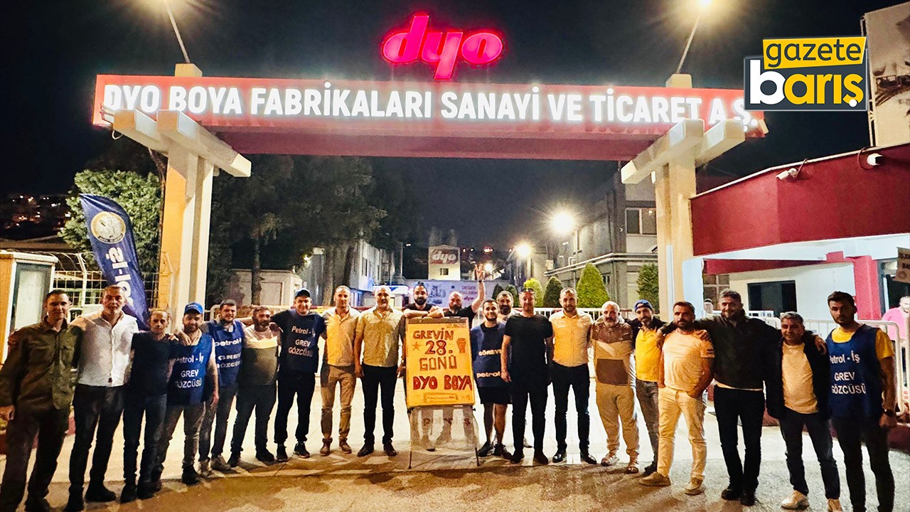 “Biz üretmeden DYO da yok” Kocaeli’de işçi direnişi devam ediyor