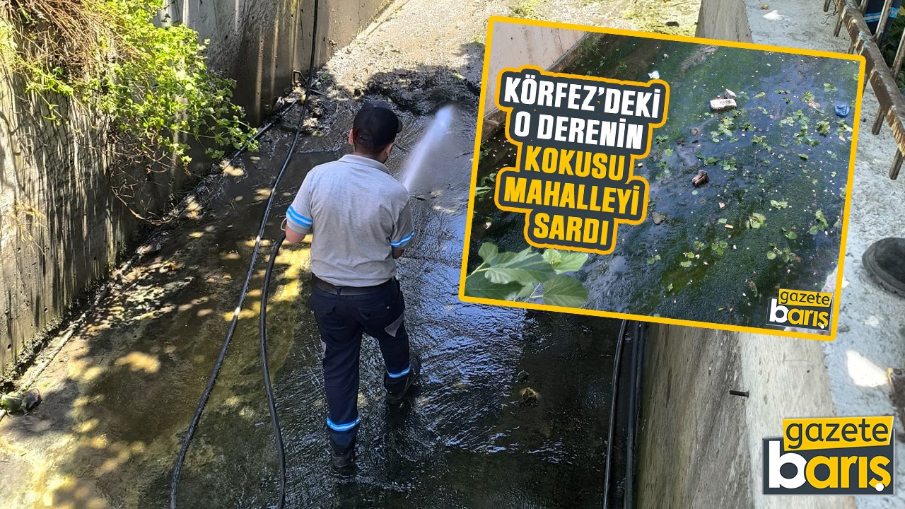 Haberimiz sonrası o dere, ekipler tarafından temizlendi