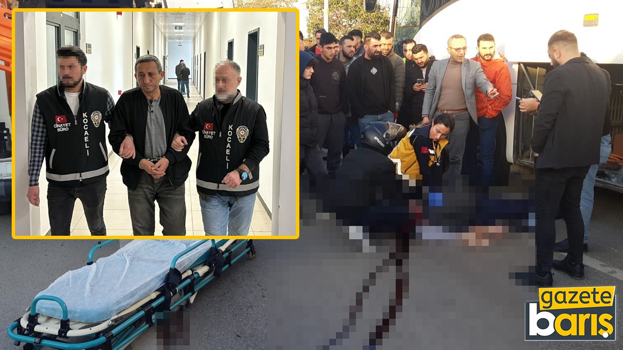 Kocaeli’de servis şoförü cinayetinde zanlıdan taciz iddiası!