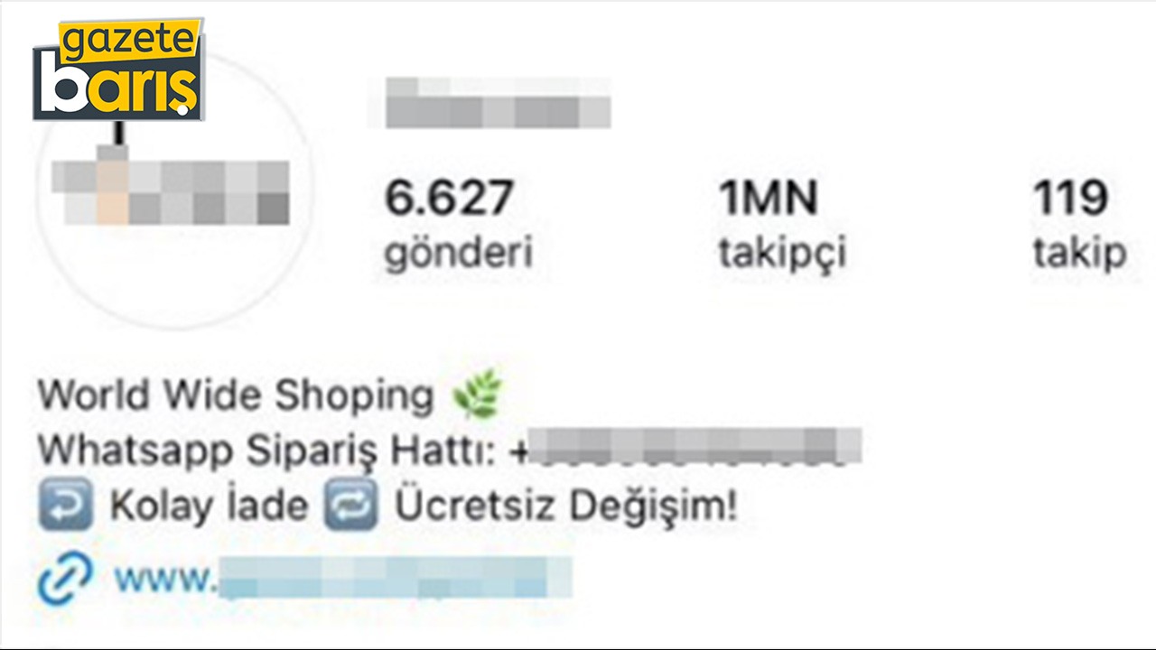 1 milyon takipçili hesap dolandırdı!