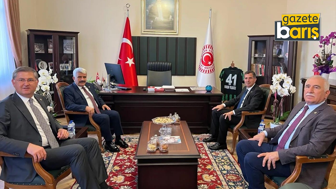 Yıldızlı’nın TBMM’deki makamına AKP’li Hülagü’den ziyaret