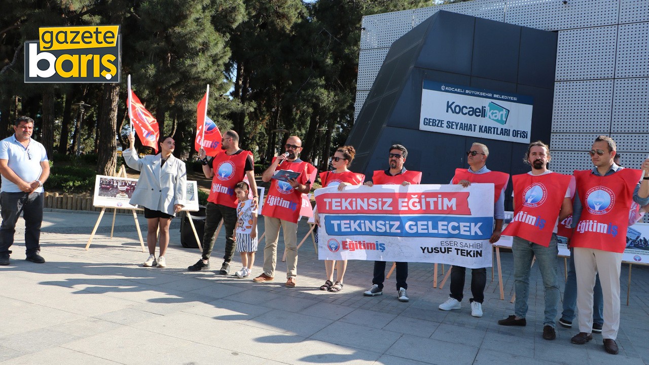 Eğitim-İş: ‘Tekin’siz bir eğitim düzeni izledik’