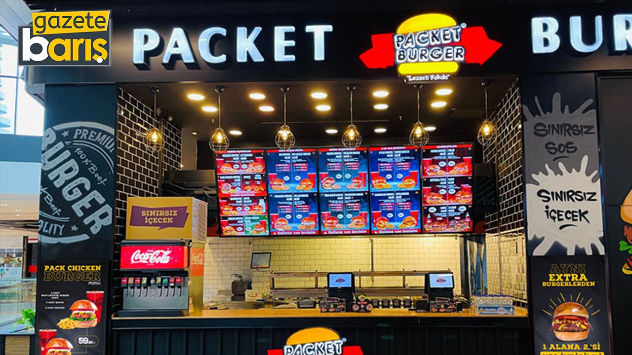 Packet Burger’de tuvalete girmek 50 TL!