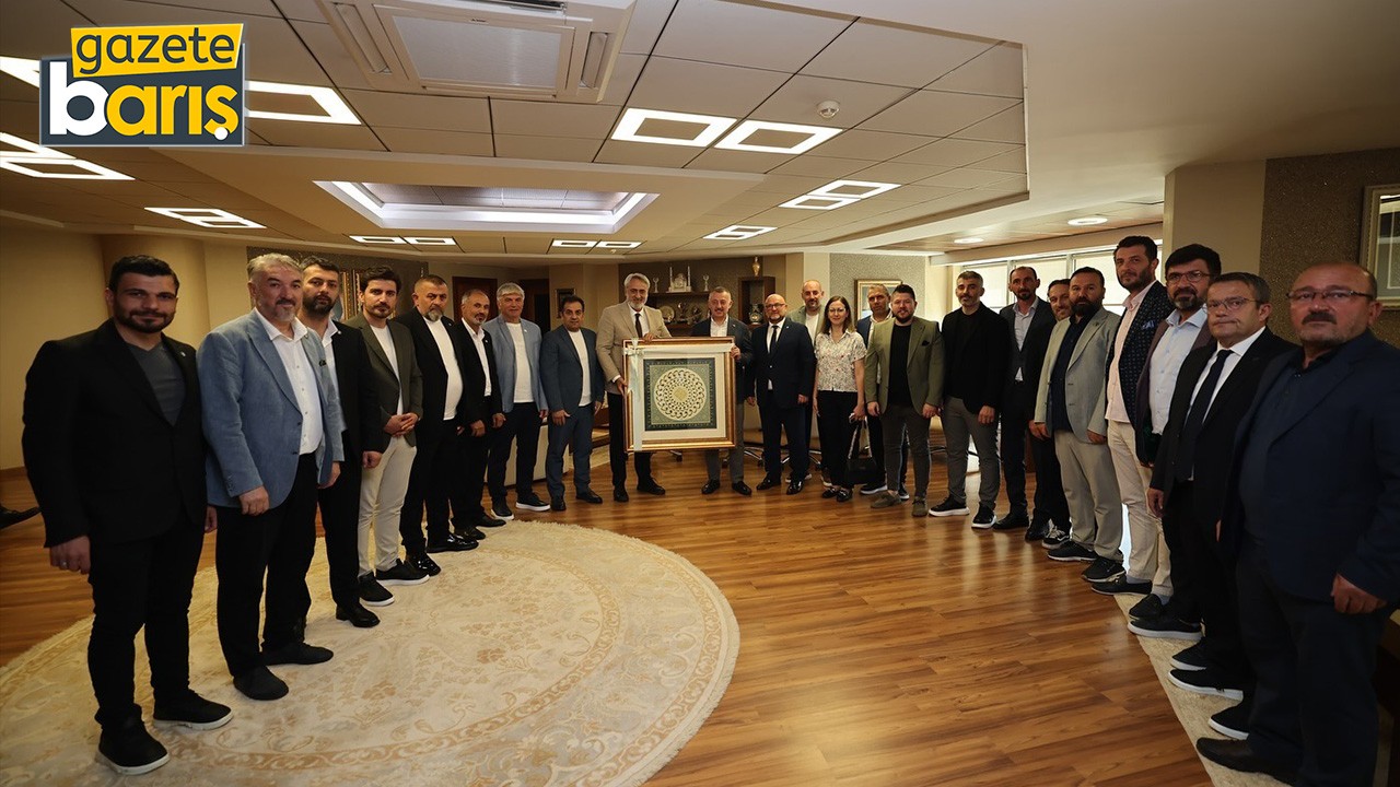 Murat Aydın ve yönetiminden Büyükakın ziyareti