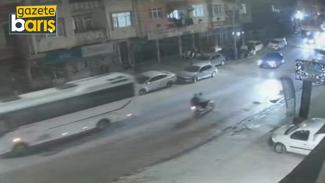Enes'in son anları kamerada