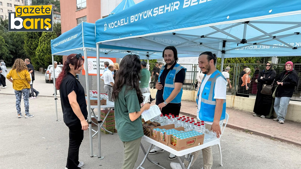 YKS ikramları Büyükşehir'den