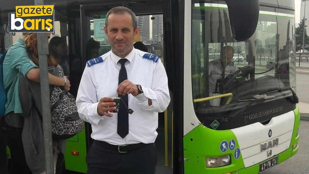 Büyükşehir’in sevilen şoförü kalbine yenildi