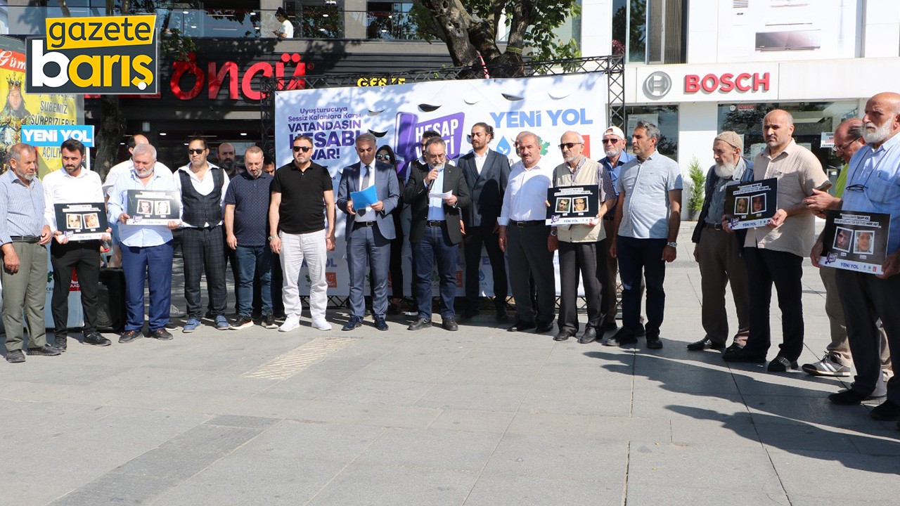 Yeni Yol Grubu uyuşturucu kullanımına dikkat çekti
