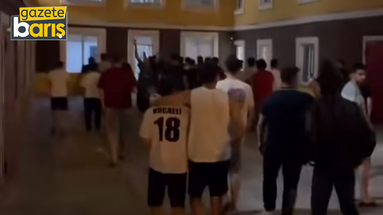 KOÜ’lü erkek öğrencilerden yurt eylemi!