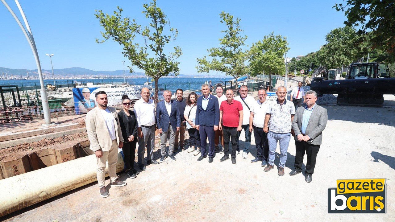 Başkan Büyükakın, altyapı çalışmalarını inceledi