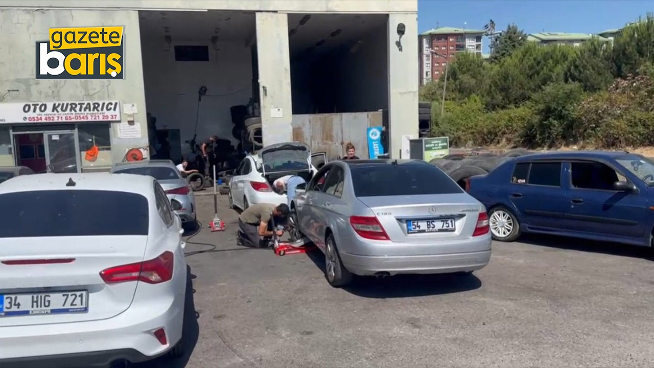 TEM'de yol çalışması faciaya davetiye çıkardı: Onlarca aracın lastiği patladı