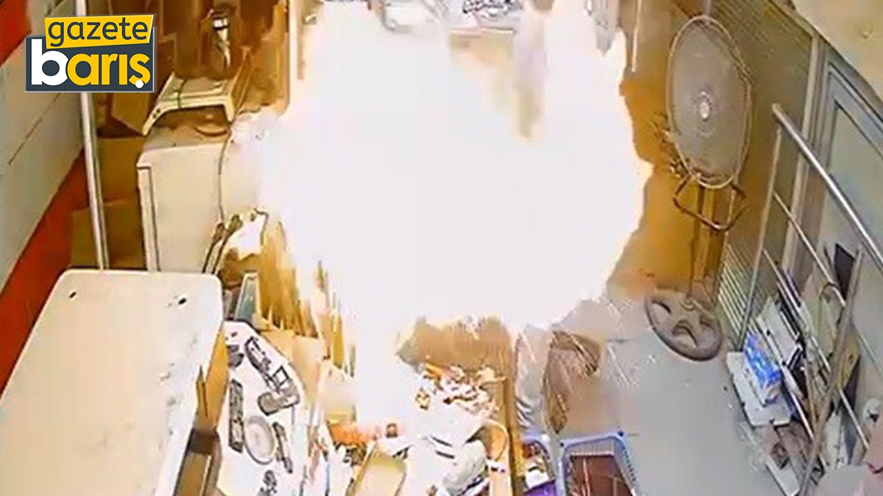 Cep telefonu bomba gibi patladı