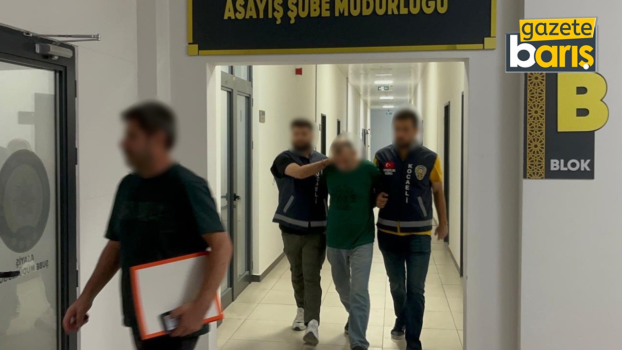İzmit’te 16 suç kaydı olan hırsızlık zanlısı tutuklandı