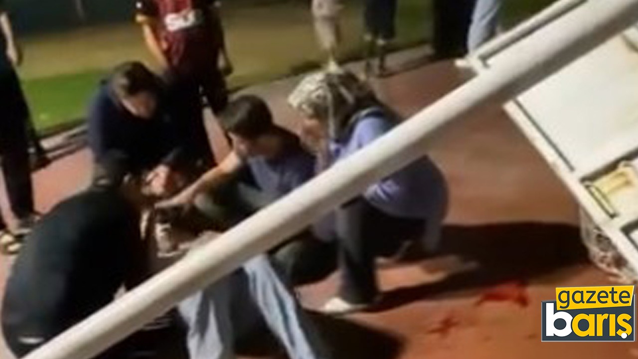 İzmit’te korku dolu anlar: Pota devrildi, 17 yaşındaki genç altında kaldı