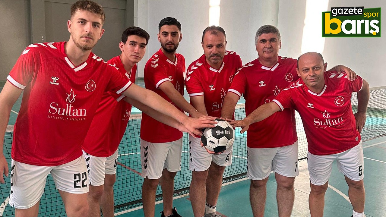 Türkiye Futnet Milli takımı Avrupa Şampiyonasına hazır