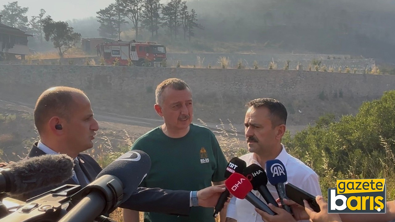 Kocaeli Valisi İlhami Aktaş’tan yangına ilişkin açıklama