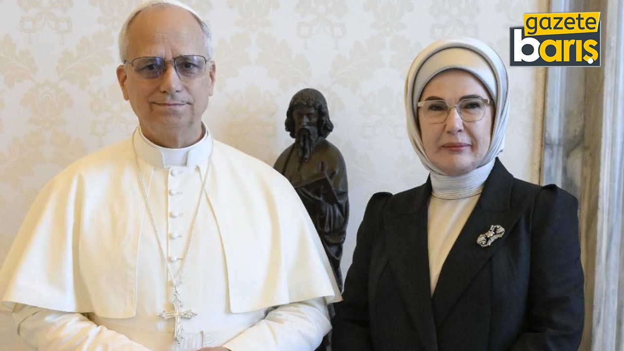 Emine Erdoğan, Papa 14. Leo ile görüştü