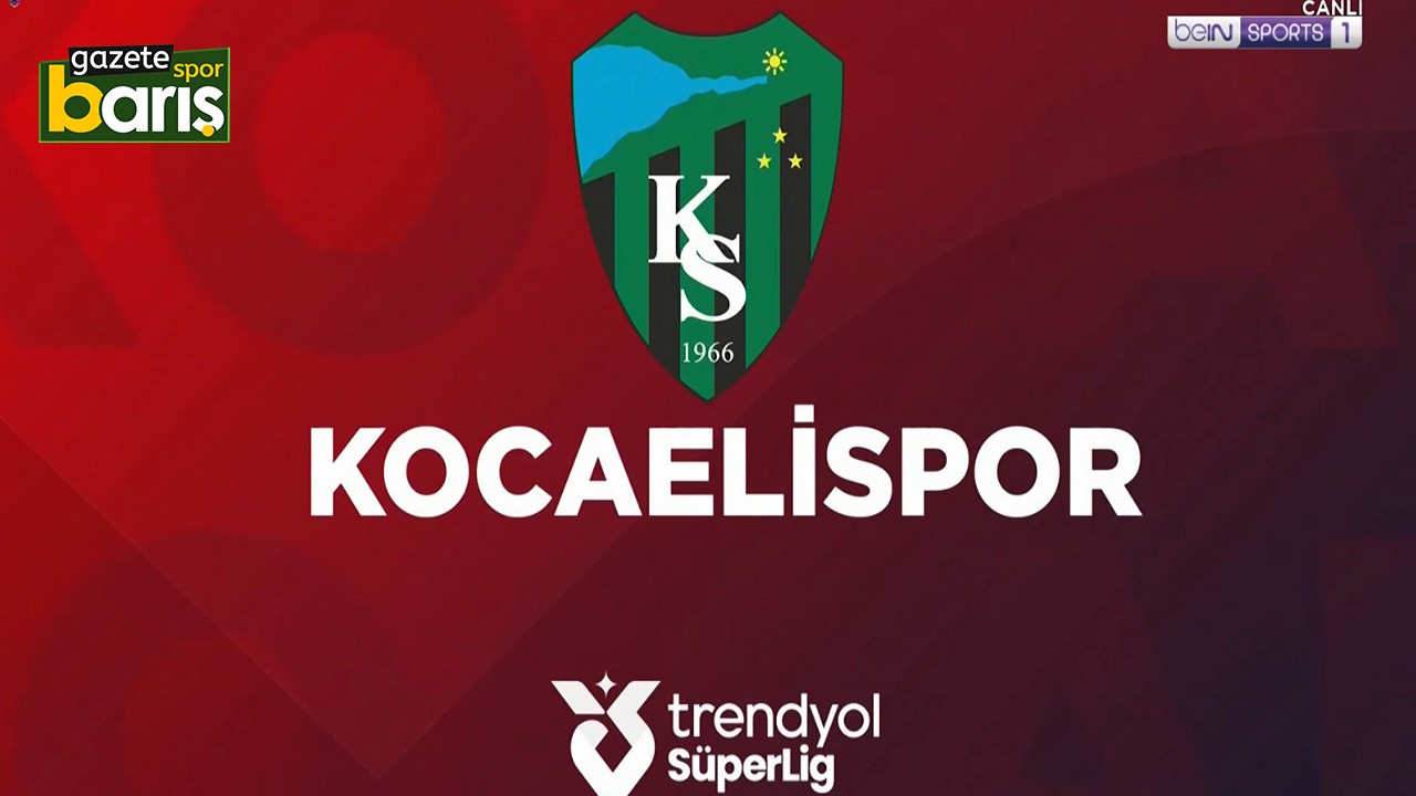 Kocaelispor’un ilk haftaki rakibi belli oldu
