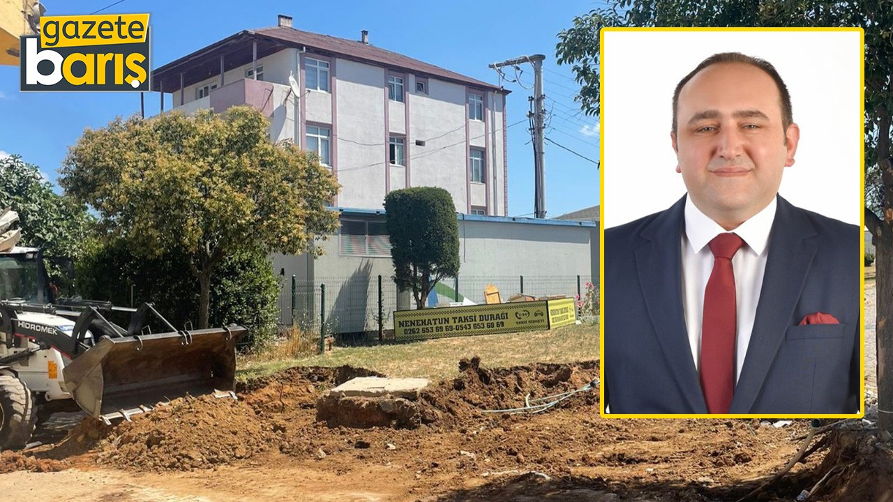 Parkın içerisine taksi durağı yapılıyor