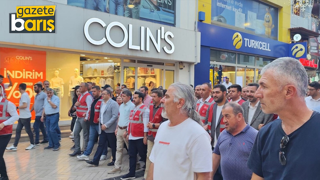 İzmit, CHP’lilerin sloganlarıyla yankılandı