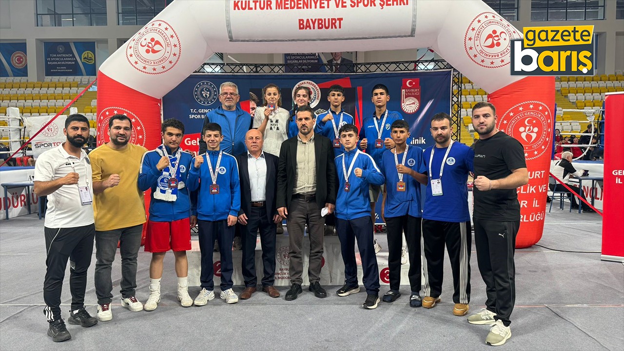 Kocaeli, Bayburt’ta zirveye yumruk attı: 10 madalya ile Türkiye şampiyonu oldu