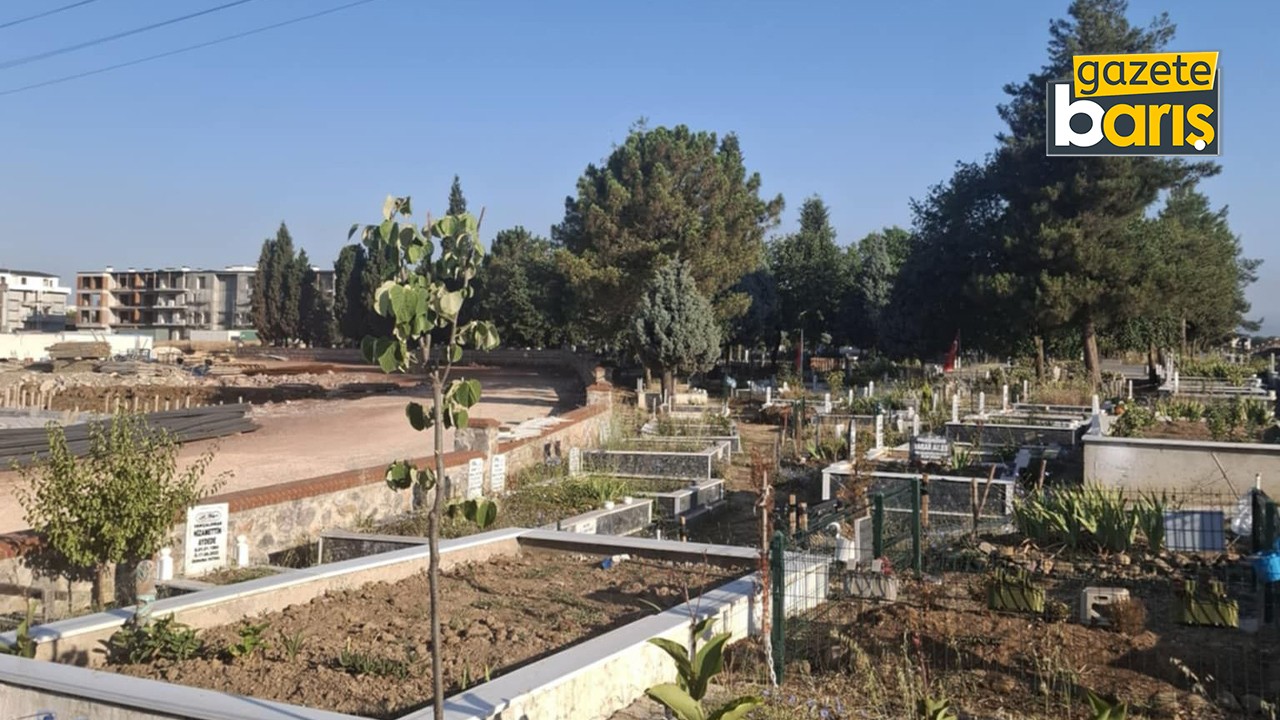 Kartepe İstasyon Mezarlığı’nda su mağduriyeti