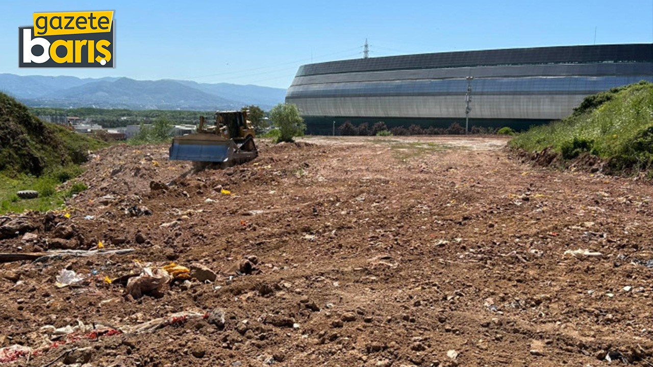 Kocaeli Stadı’nda otopark çalışması tam gaz