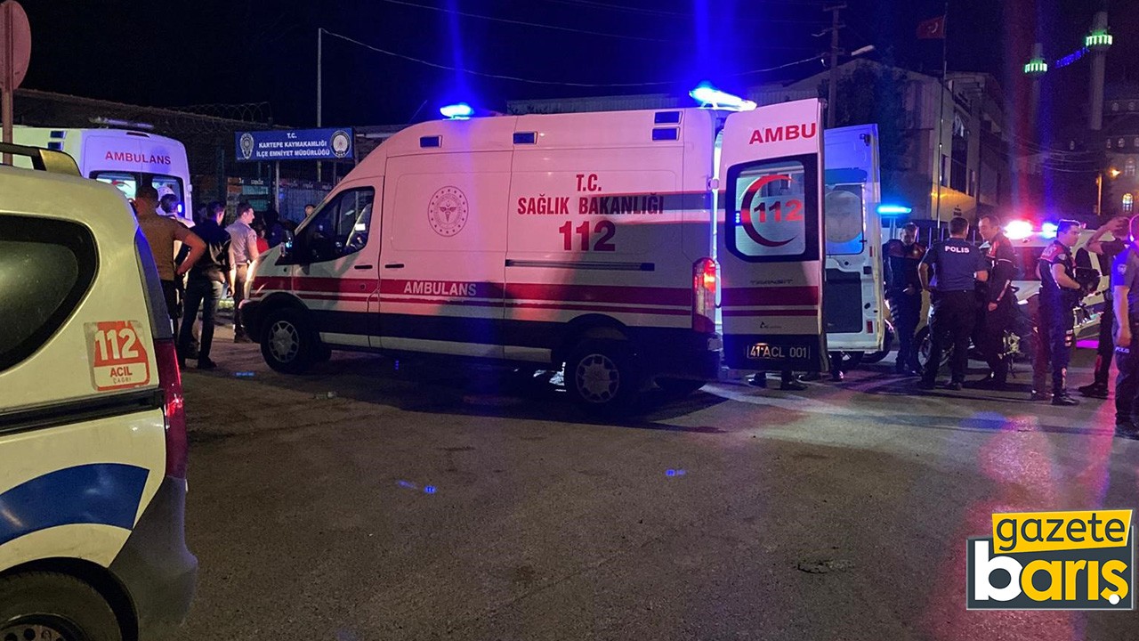Kocaeli‘de İlçe Emniyet Müdürlüğü önünde silahlı kavga