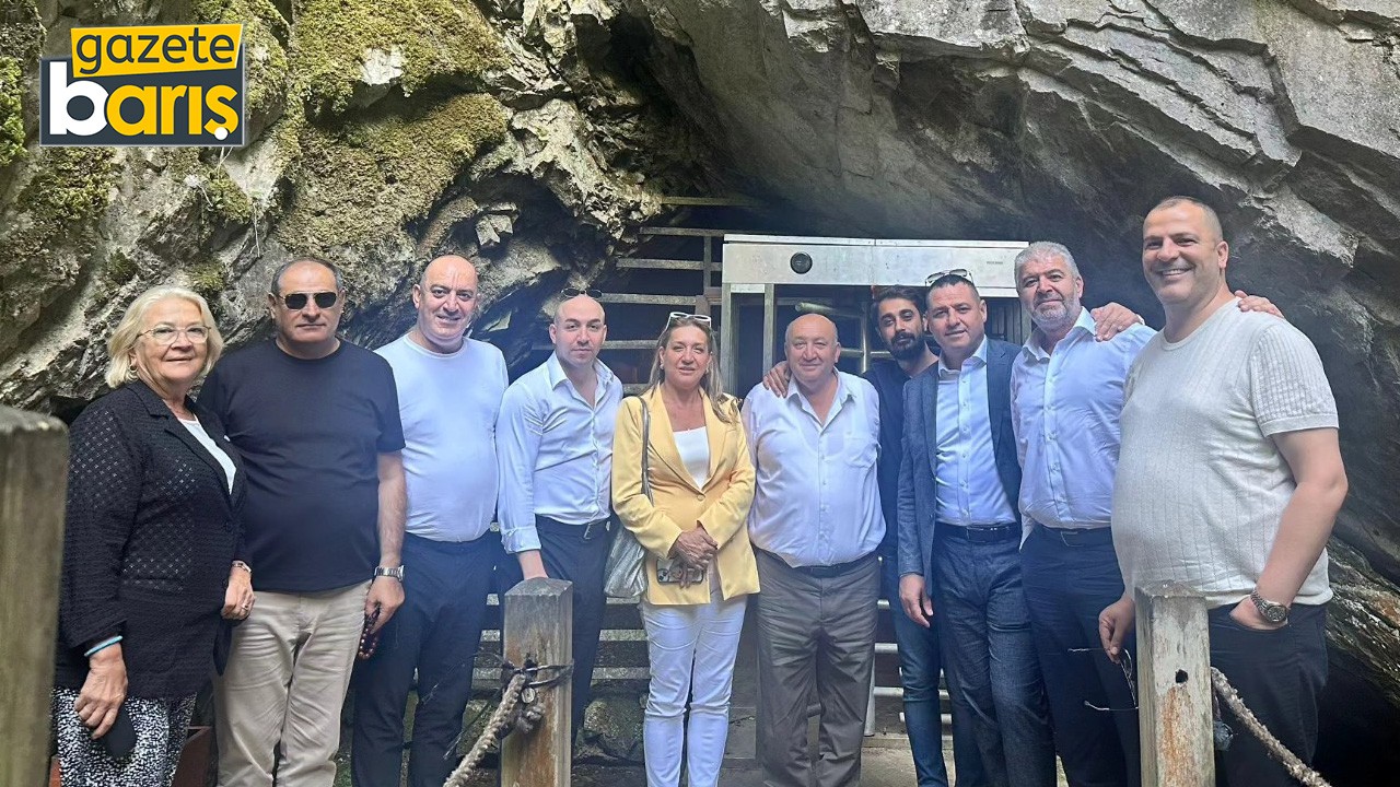 İYİ Partililerden hem siyaset hem ziyaret