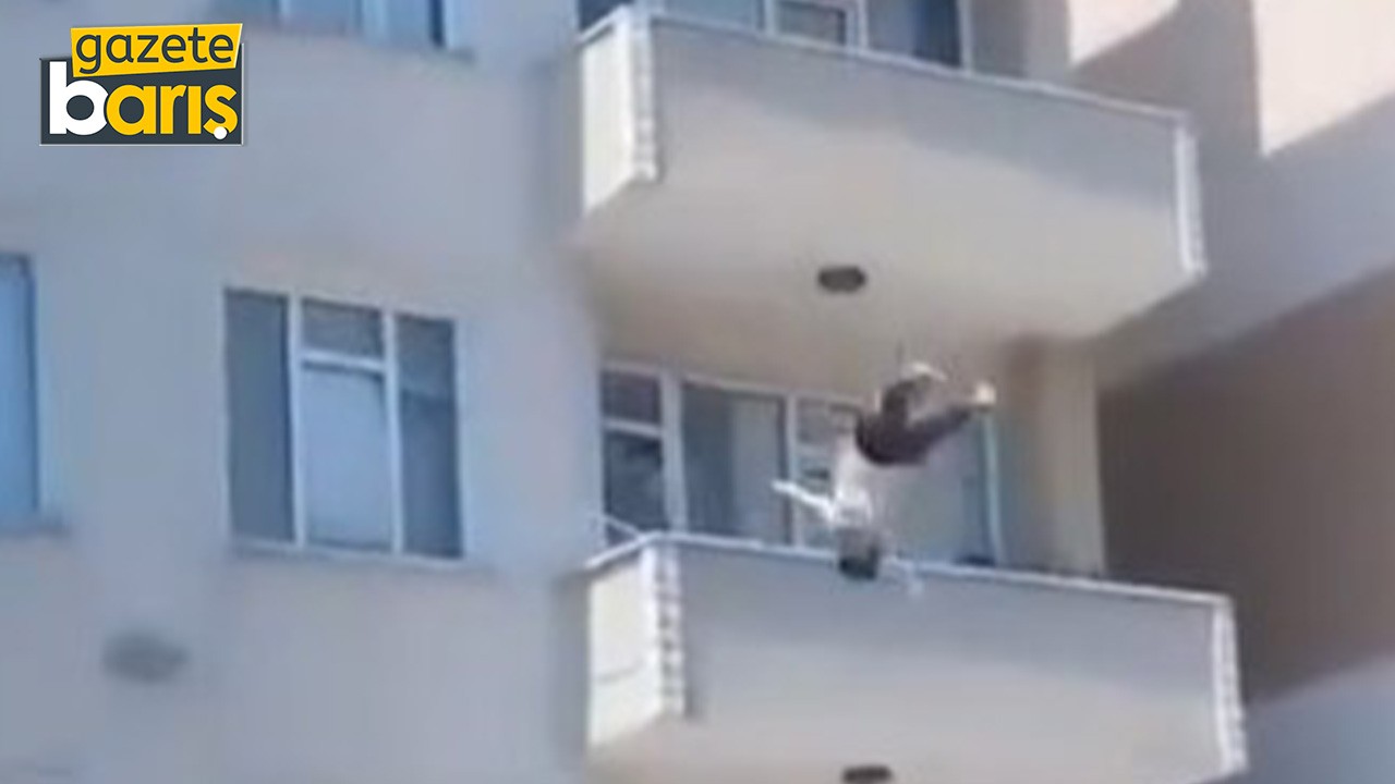 4. kattan atladı. Bakın nasıl hayatta kaldı...
