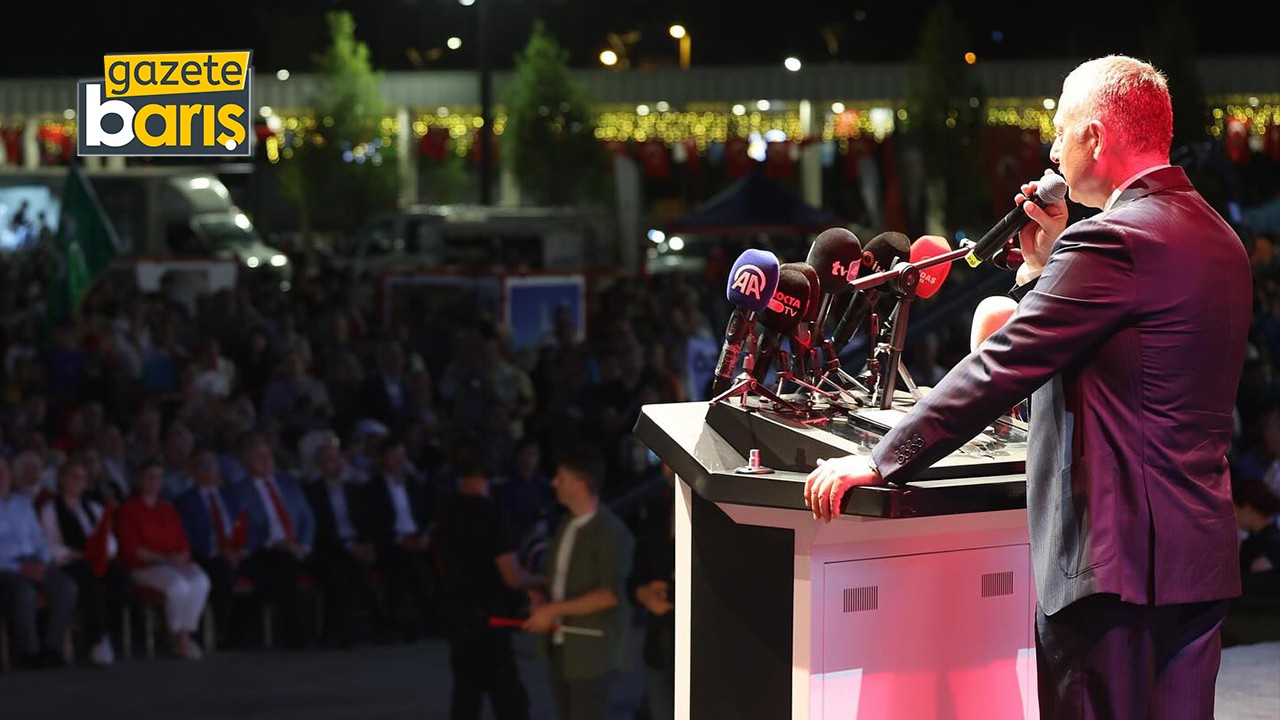 Meydan tıka basa doldu. Büyükakın: "Bu meydanı siz var ettiniz"