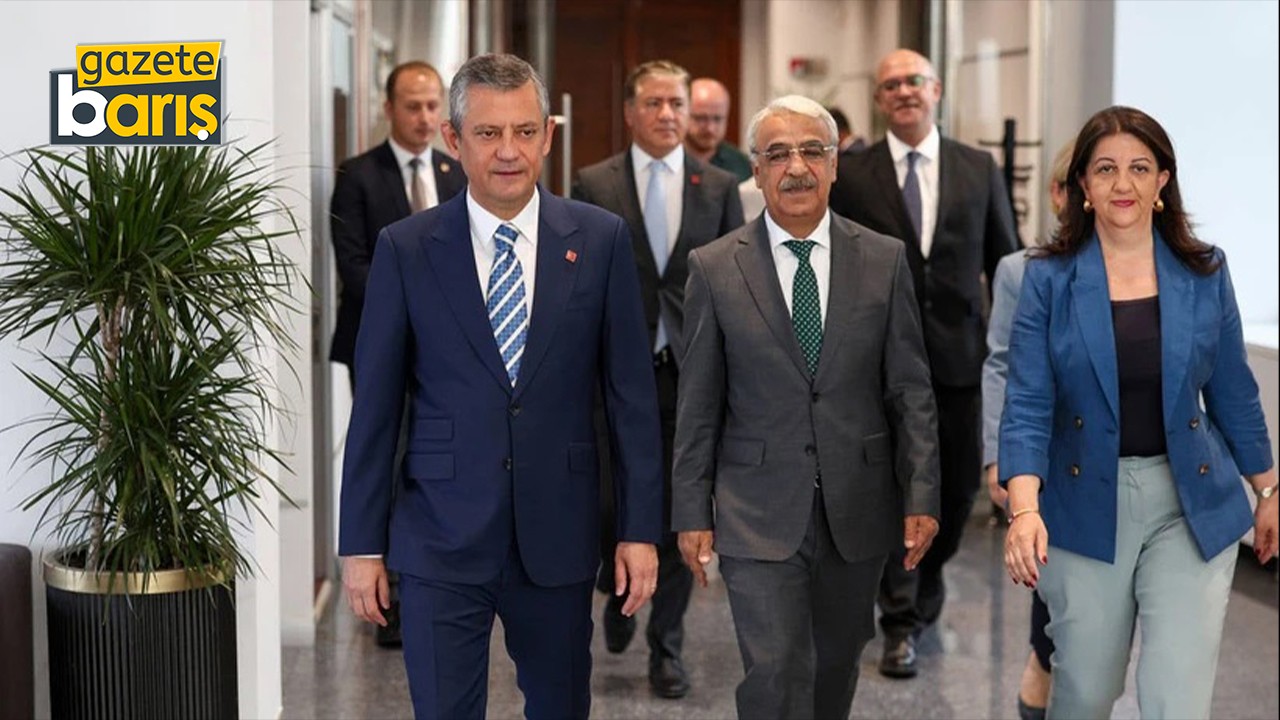 Özgür Özel DEM heyetiyle görüştü