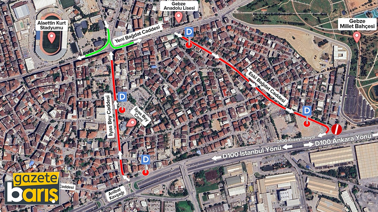 Büyükşehir’den yeni trafik dolaşım planı
