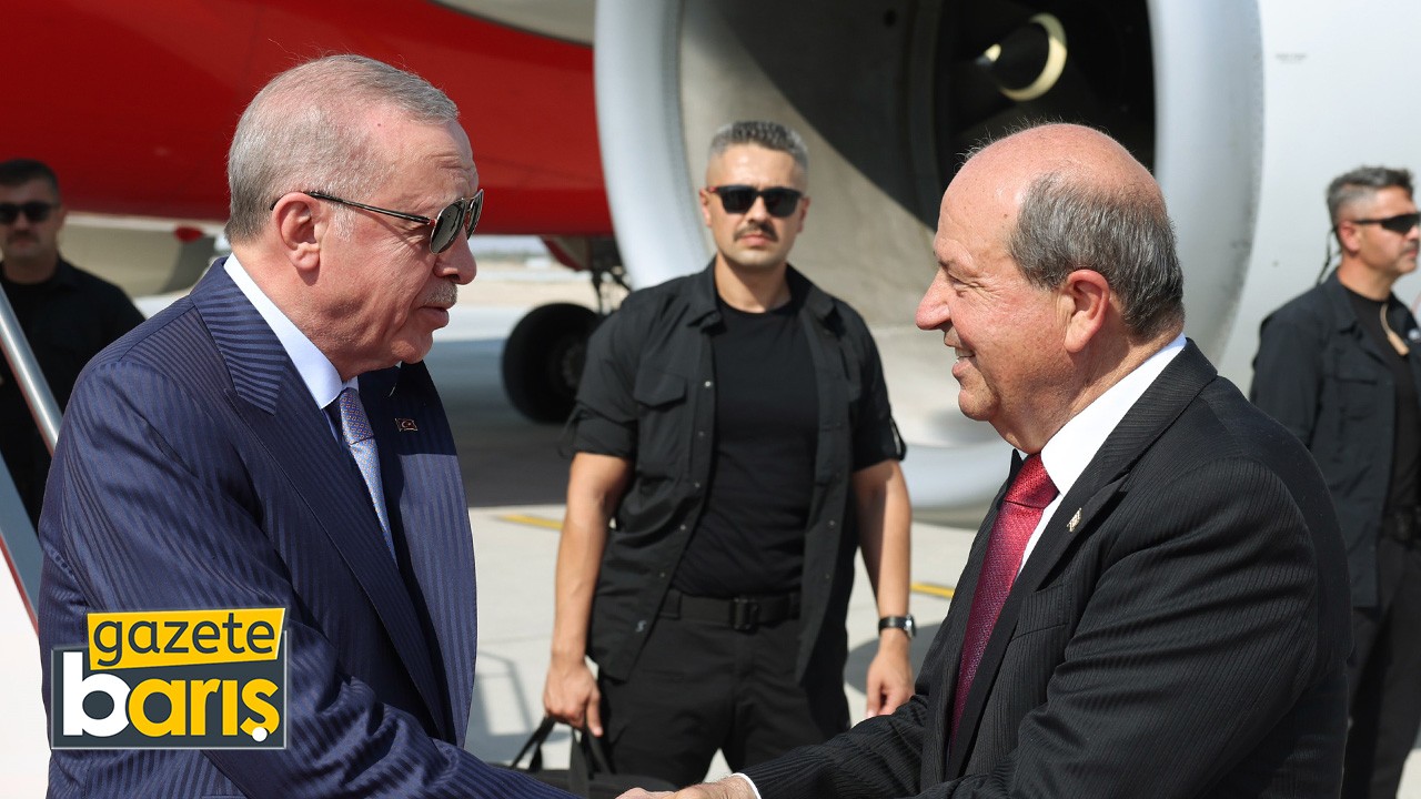 Cumhurbaşkanı Erdoğan KKTC’de