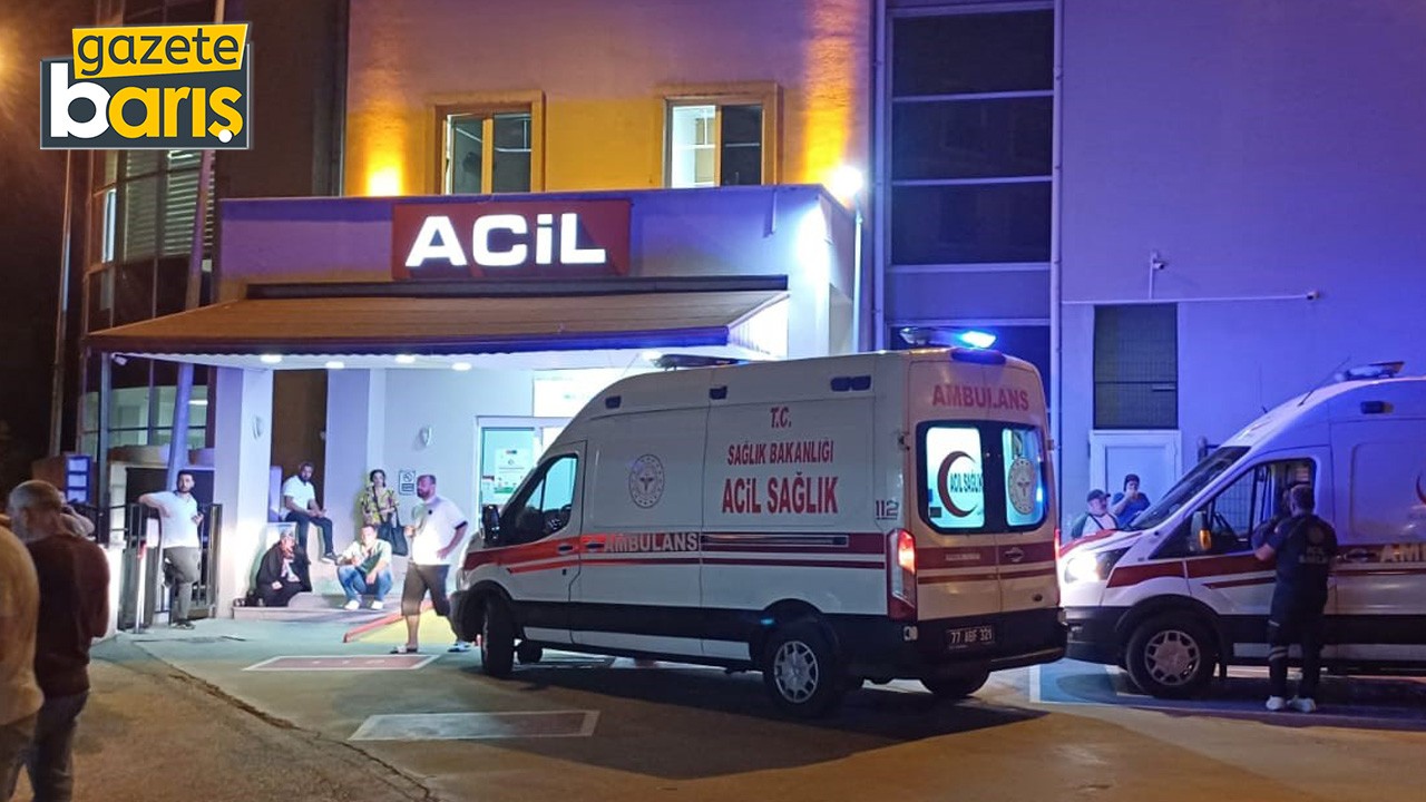 100 kişi hastanelik oldu
