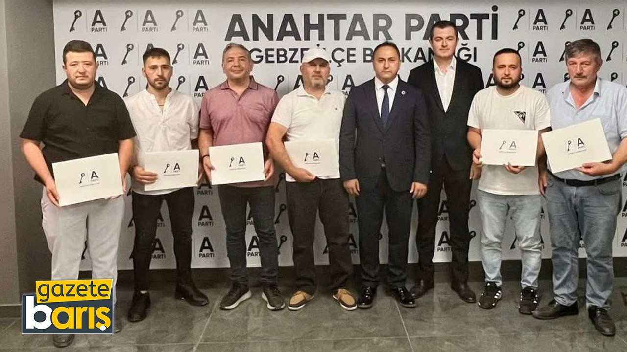 Anahtar Partisi Gebze’de mahalle başkanları atandı