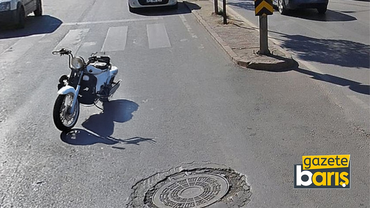 Bir yanda Kocaeli’nin tuzaklı yolları, bir yanda motosikletliler