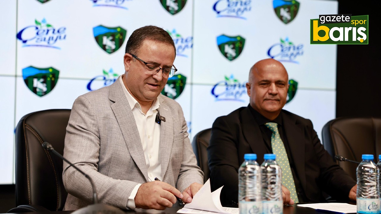 Çenesuyu, Kocaelispor’a sponsor oldu!