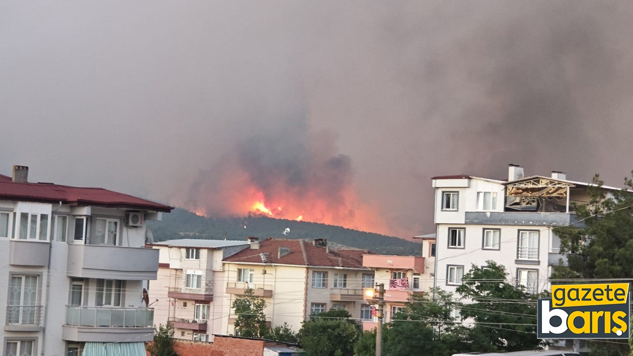 Bilecik’teki yangın Osmaneli’nde yerleşim yerlerine yaklaştı