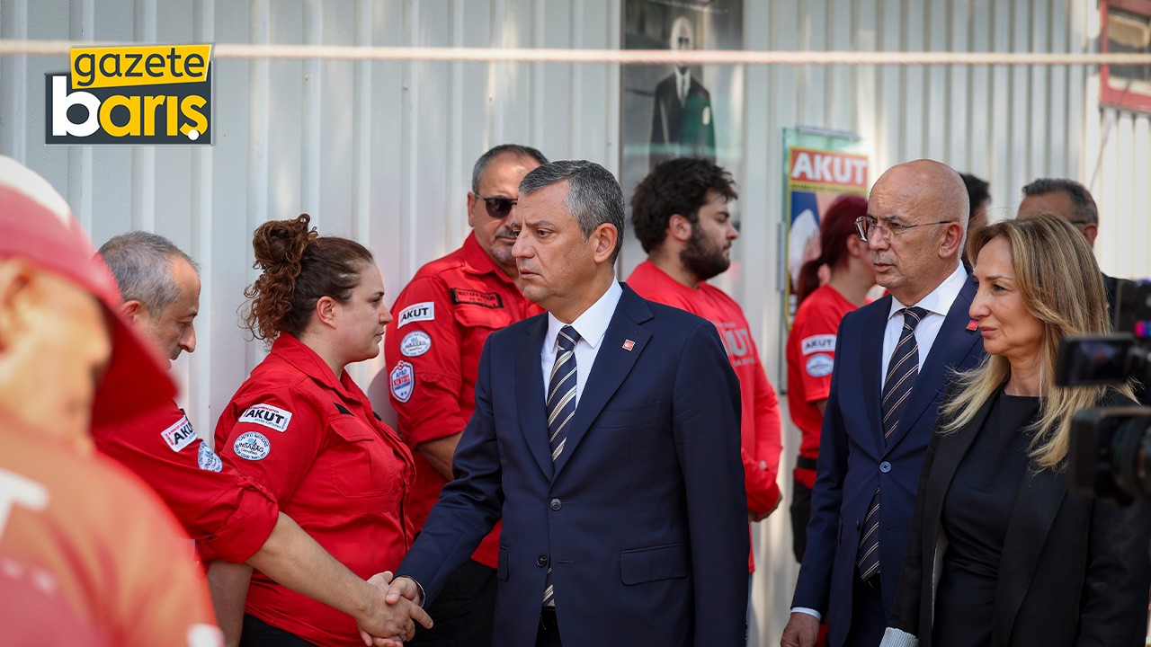 CHP Genel Başkanı Özel'den AKUT'a taziye ziyareti