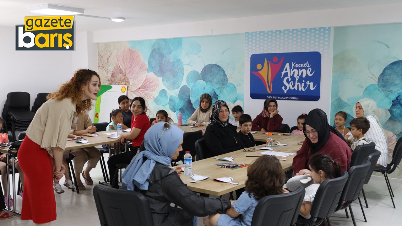 Kocaeli’de çocukların özgüvenini geliştiren atölye
