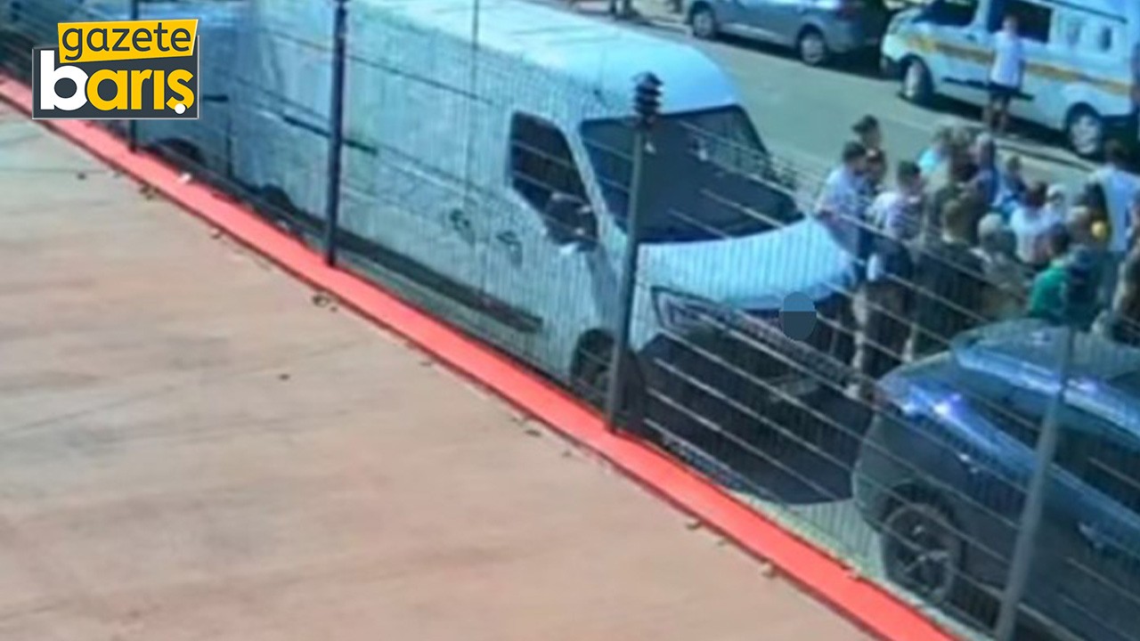 Kadın muhabire çirkin saldırı kamerada!