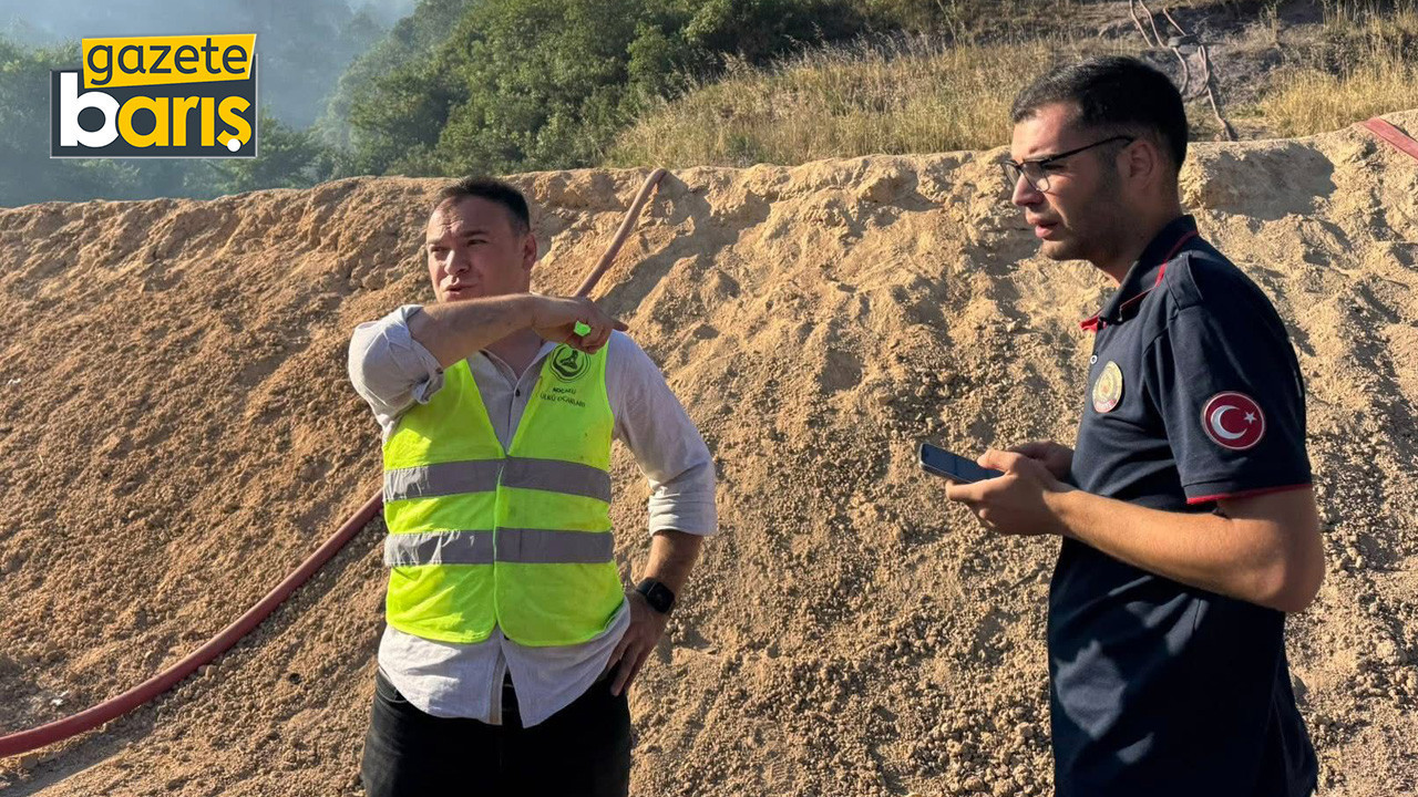 Ülkücülerden yangın söndürme çalışmalarına destek