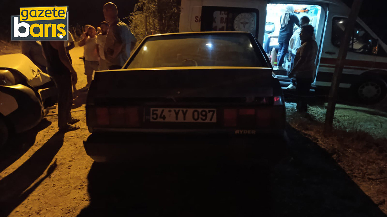 Kandıra'da kovalamaca hastanede bitti