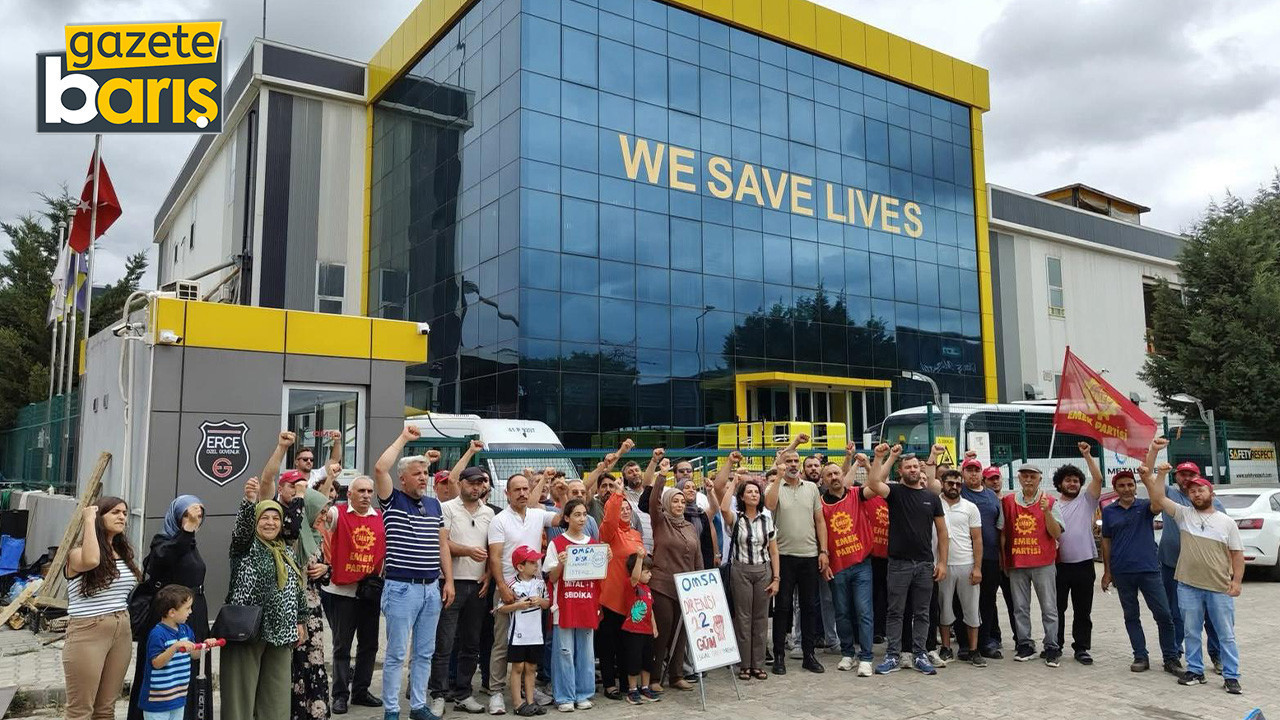 Omsa Metal’e dayanışma ziyareti